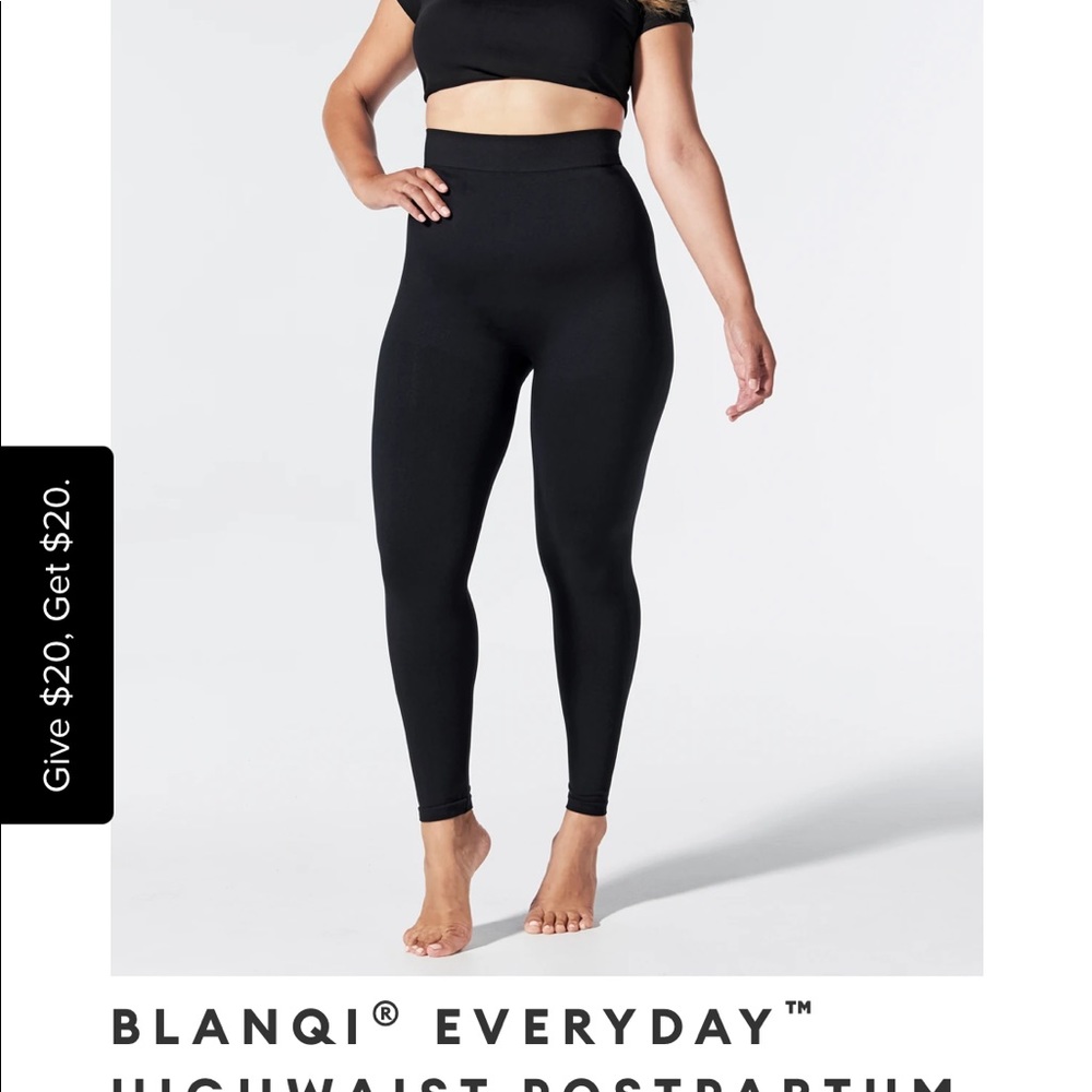 BLANQI high waisted postpartum leggings